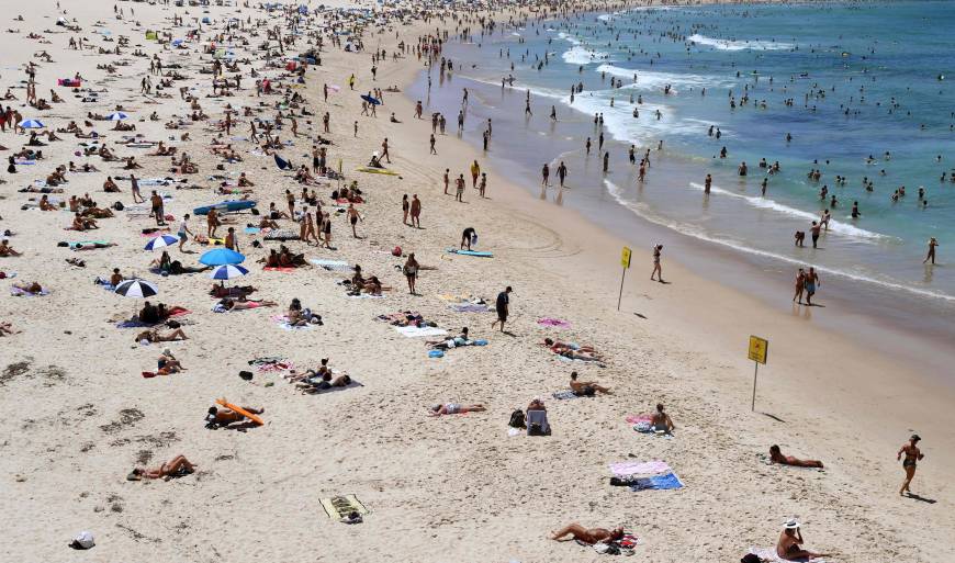 australia has warmed by approximately 1 0 c since 1910 according to official data photo afp