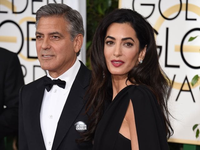 george and amal clooney photo the independent