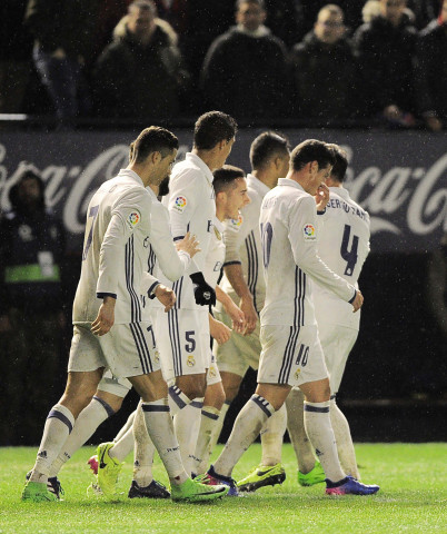real were pushed to their very limits in their 3 1 win over osasuna despite it being the clash between la liga s top and bottom sides photo afp real were pushed to their very limits in their 3 1 win over osasuna despite it being the clash between la liga s top and bottom sides photo afp