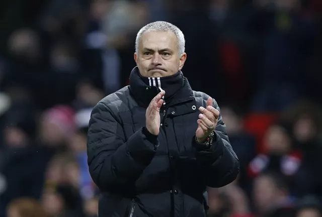 manchester united manager jose mourinho applauds fans after the game photo reuters manchester united manager jose mourinho applauds fans after the game photo reuters