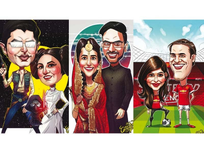 this artist knows how to use his talents to make money