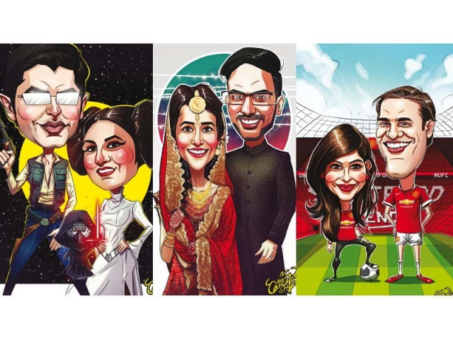 artist ramish safa graduated from iba with a business degree this helped him develop the art of selling photo courtesy the caricature shop artist ramish safa graduated from iba with a business degree this helped him develop the art of selling photo courtesy the caricature shop
