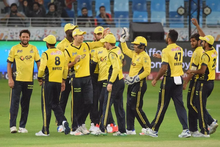 peshawar zalmi outlasted lahore qalandars by three wickets after bowling out their opponents for just 59 photo courtesy pcb peshawar zalmi outlasted lahore qalandars by three wickets after bowling out their opponents for just 59 photo courtesy pcb