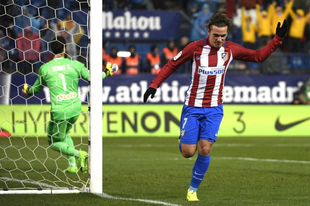 griezmann dazzles in 3 2 win against celta vigo in la liga photo afp
