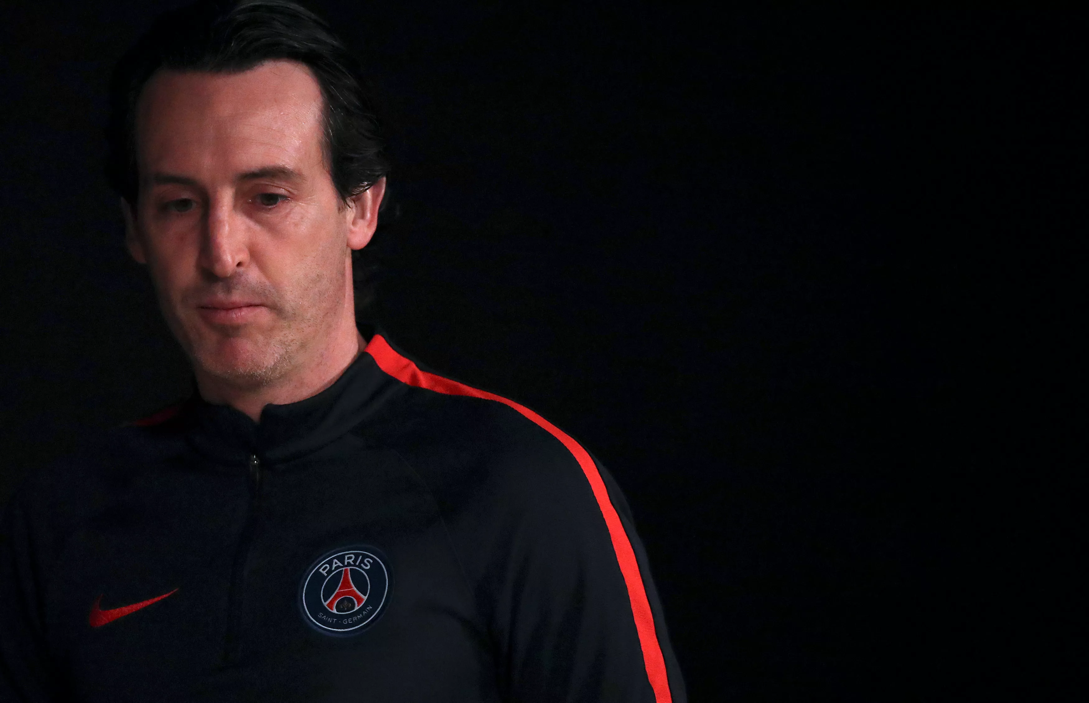 paris st germain coach unai emery attends a news conference on february 13 2017 photo reuters paris st germain coach unai emery attends a news conference on february 13 2017 photo reuters