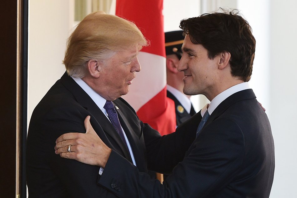 trump and trudeau are a study in contrasts their path to power their political stripes their style   they could not be more different photo afp