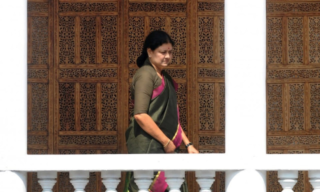 vk sasikala was found guilty of possessing quot disproportionate assets quot in a long running case that also involved her mentor jayalalithaa jayaram photo afp