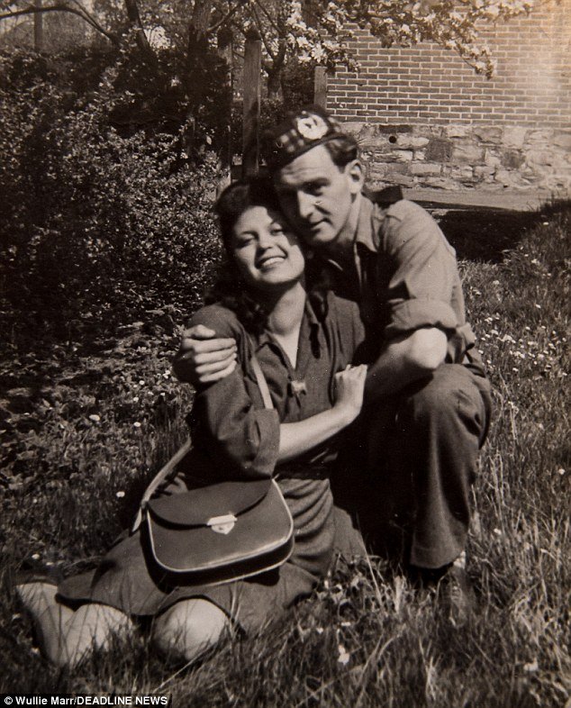 a photo of the young couple after the end of the second world war photo mail online