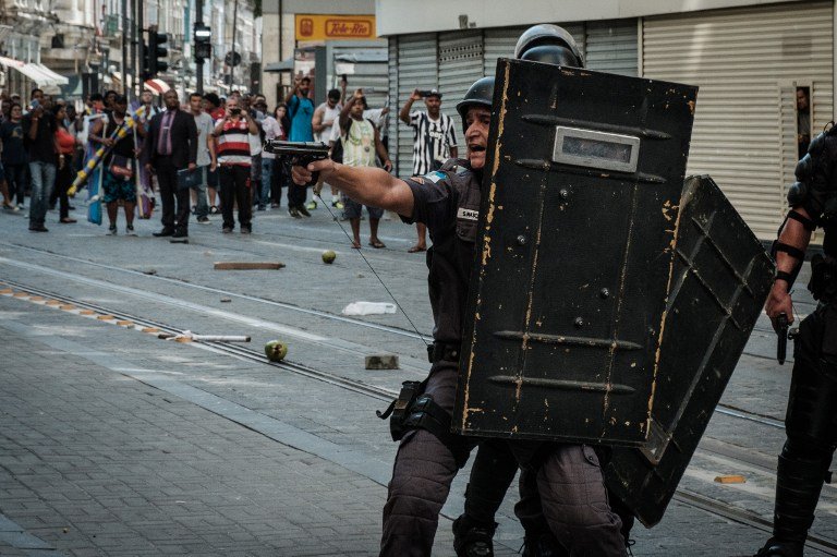 brazilian football fan killed at rio derby