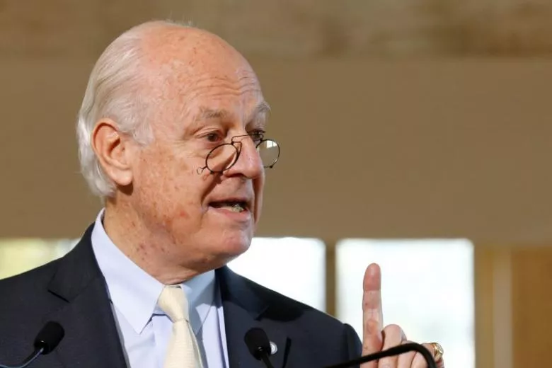 u n mediator for syria staffan de mistura attends a news conference after a meeting at the united nations in geneva switzerland december 1 2016 photo reuters u n mediator for syria staffan de mistura attends a news conference after a meeting at the united nations in geneva switzerland december 1 2016 photo reuters