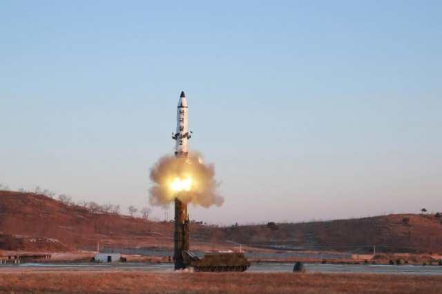 a view of the test fire of pukguksong 2 guided by north korean leader kim jong un on the spot in this undated photo released by north korea 039 s korean central news agency kcna in pyongyang photo reuters a view of the test fire of pukguksong 2 guided by north korean leader kim jong un on the spot in this undated photo released by north korea 039 s korean central news agency kcna in pyongyang photo reuters