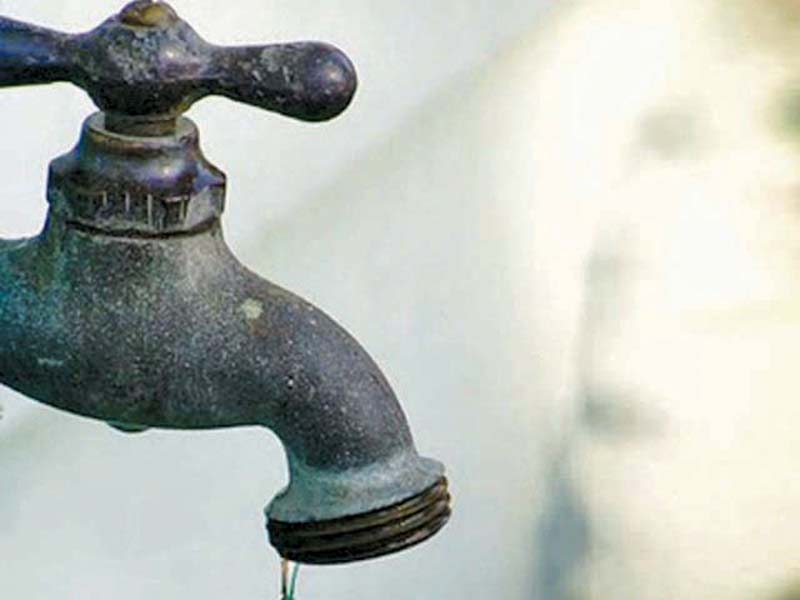 he informed judicial commission that water in the city has very high ph levels photo stock image