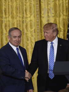 trump promises israel that iran will never get bomb