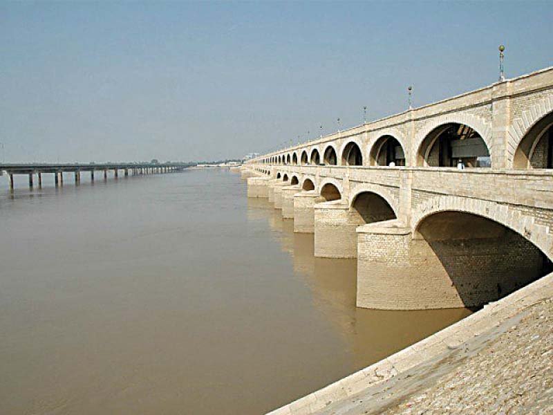 sukkur barrage would become useless in the next 10 years if the water reservoir was not rehabilitated photo file