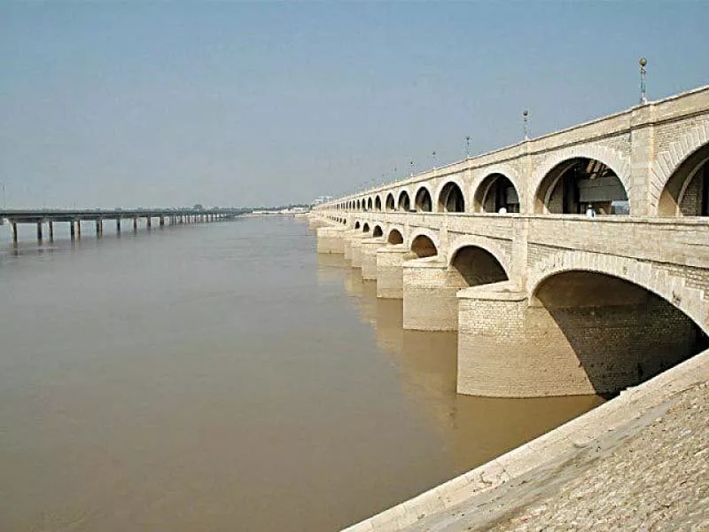 sukkur barrage would become useless in the next 10 years if the water reservoir was not rehabilitated photo file sukkur barrage would become useless in the next 10 years if the water reservoir was not rehabilitated photo file
