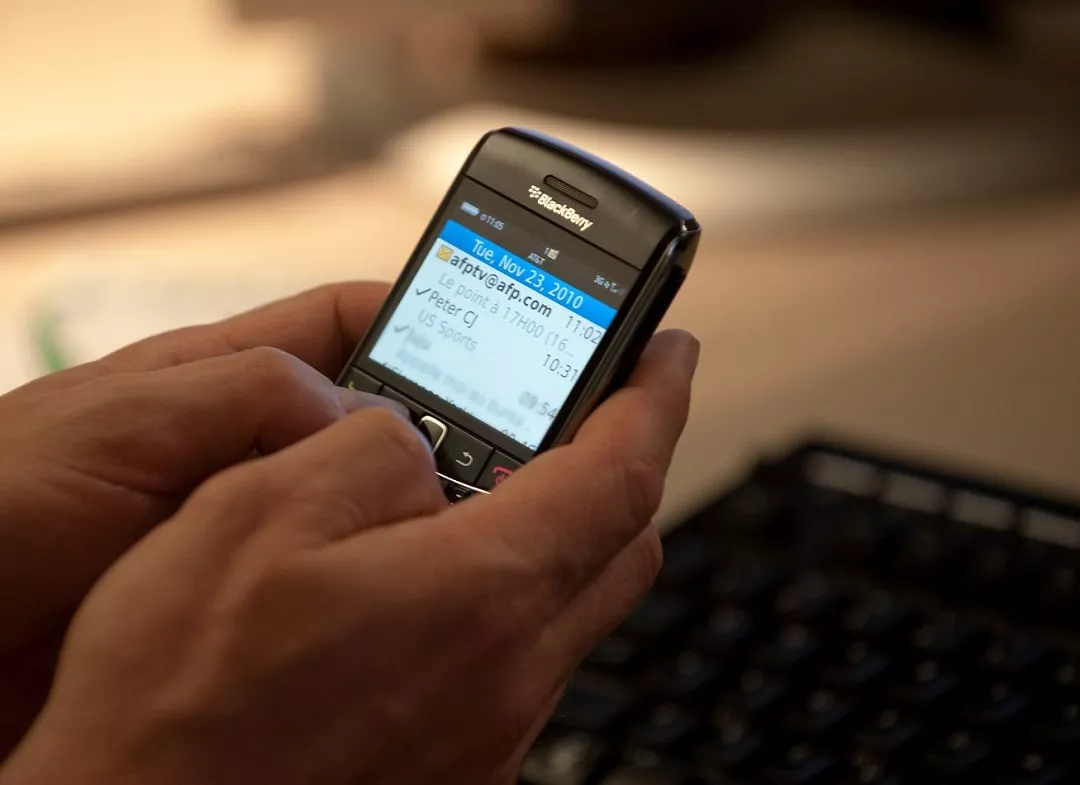 the smartphone maker sold just 207 900 the use bbos photo afp the smartphone maker sold just 207 900 the use bbos photo afp