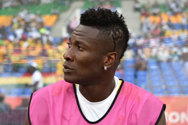 ghana striker asamoah gyan is among 46 players who have breached hairstyle rule photo afp ghana striker asamoah gyan is among 46 players who have breached hairstyle rule photo afp