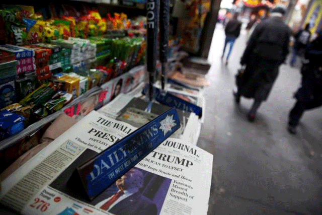 newspapers aim to ride trump bump to reach readers advertisers