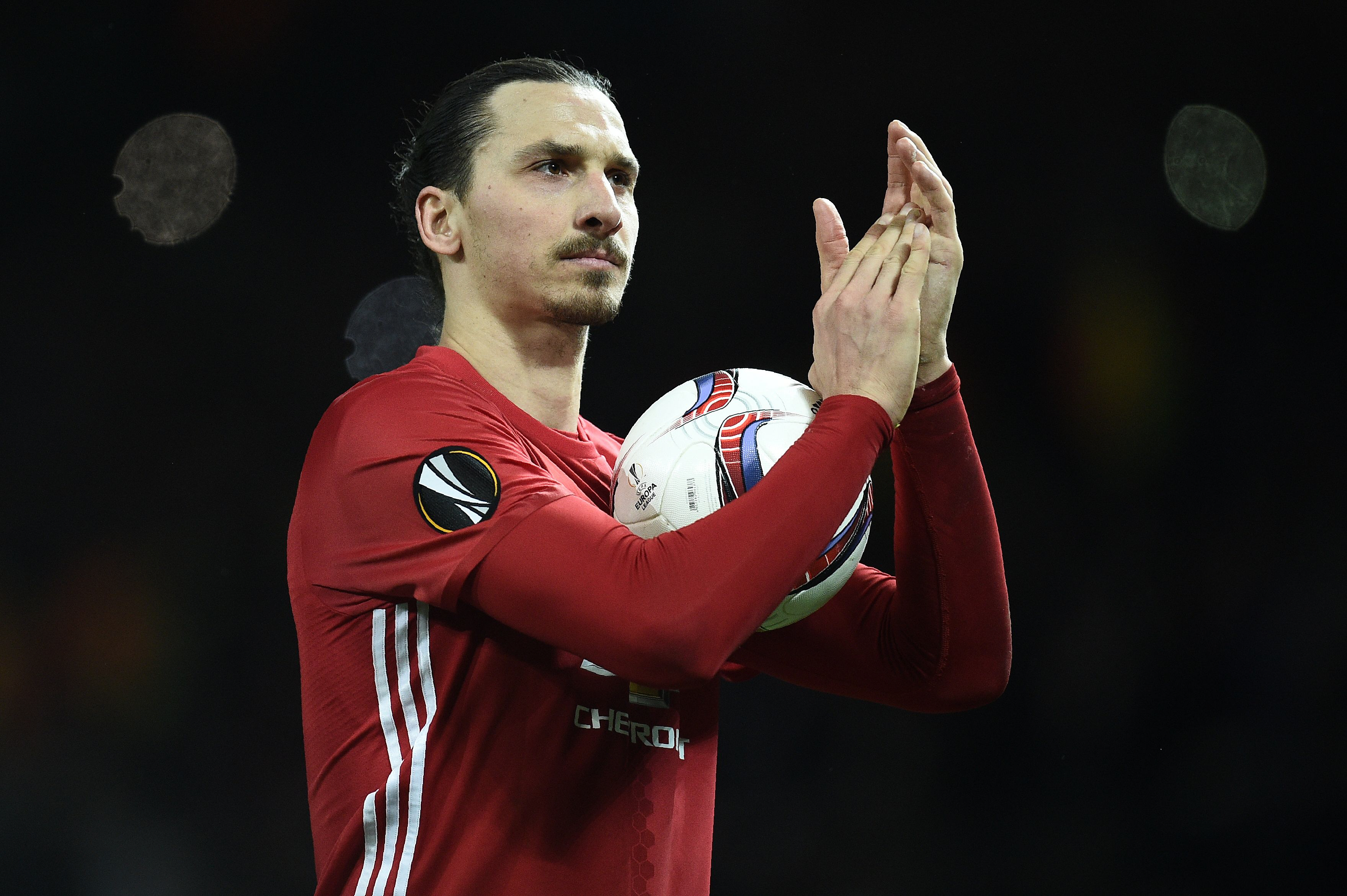 ibrahimovic leads manchester united to 3 0 victory over saint etienne photo afp