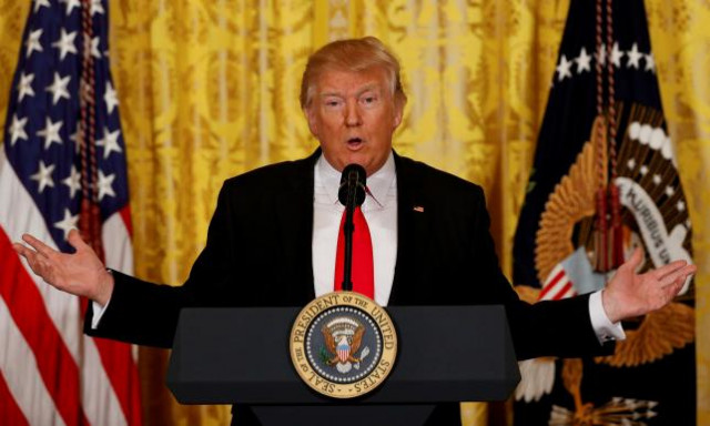 us president donald trump speaks during a news conference at the white house in washington us february 16 2017 photo reuters us president donald trump speaks during a news conference at the white house in washington us february 16 2017 photo reuters