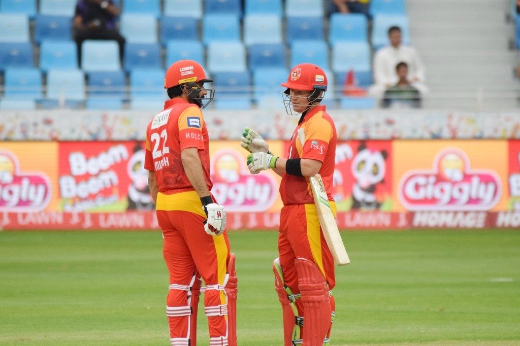 jones says that after islamabad united 039 s win against peshawar zalmi it seemed apparent that something big was about to happen photo courtesy psl