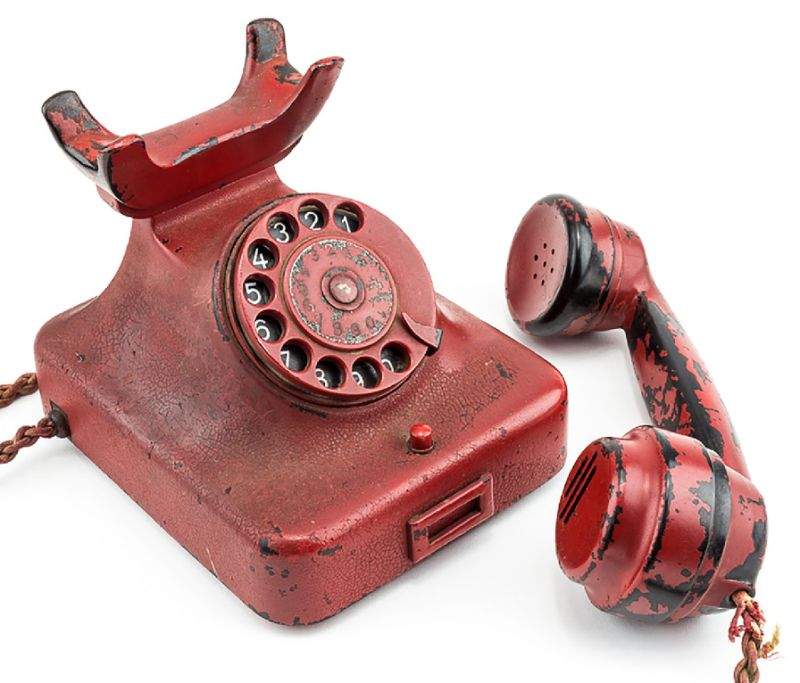 hitler s destructive wartime phone up for auction