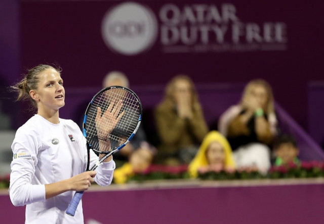 pliskova defeated cibulkova in an exciting semi final 6 4 4 6 6 3 photo afp pliskova defeated cibulkova in an exciting semi final 6 4 4 6 6 3 photo afp