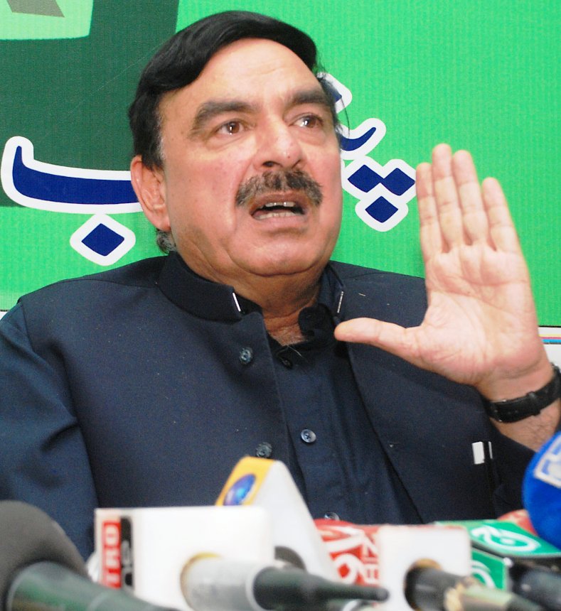 sheikh rasheed is due to appear before the commission on december 13 photo riaz ahmed express