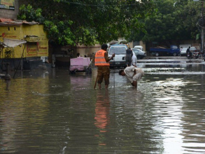 construction work rain drains mixed with sewage lines