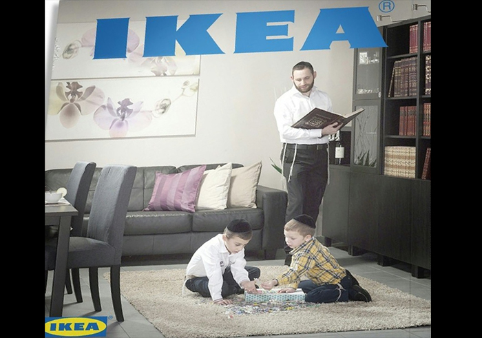 shuky koblenz chief executive of ikea in israel said they issued a quot customised quot brochure in february aimed at the ultra orthodox quot in an attempt to reach this minority community in israel quot screengrab