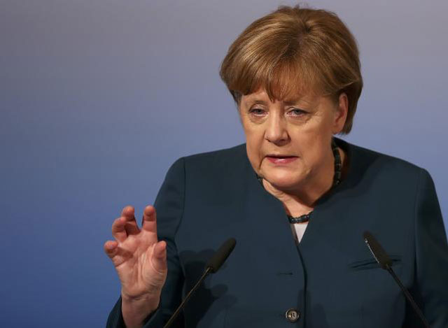 german chancellor angela merkel delivers her speech during the 53rd munich security conference in munich germany february 18 2017 photo reuters