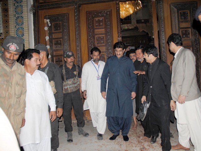 those fuelling anger over sehwan tragedy accomplices of terrorists sindh cm
