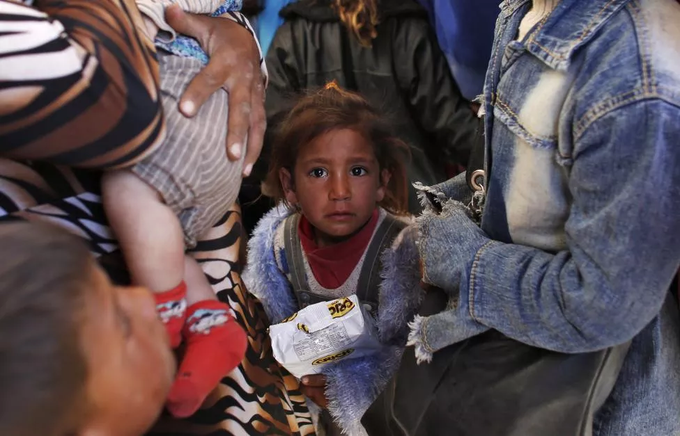 syrian kurdish refugee children wait inside a temporary medical facility after crossing into turkey near the southeastern turkish town of suruc in sanliurfa province photo reuters syrian kurdish refugee children wait inside a temporary medical facility after crossing into turkey near the southeastern turkish town of suruc in sanliurfa province photo reuters