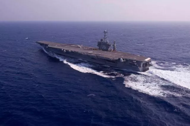 the aircraft carrier uss harry s truman performs a full power run during sea trials in the atlantic ocean in this july 8 2012 handout photo courtesy of the us navy photo reuters the aircraft carrier uss harry s truman performs a full power run during sea trials in the atlantic ocean in this july 8 2012 handout photo courtesy of the us navy photo reuters