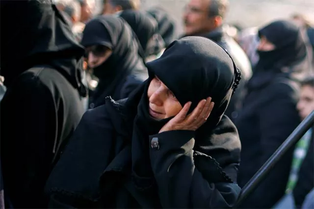 hanan 26 says she was raped every day for a month without a blindfold always in front of her children photo reuters hanan 26 says she was raped every day for a month without a blindfold always in front of her children photo reuters