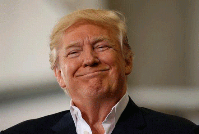 us president donald trump smiles a as he holds a quot make america great again quot rally at orlando melbourne international kevin lamarque february 18 2017 photo reuters us president donald trump smiles a as he holds a quot make america great again quot rally at orlando melbourne international kevin lamarque february 18 2017 photo reuters