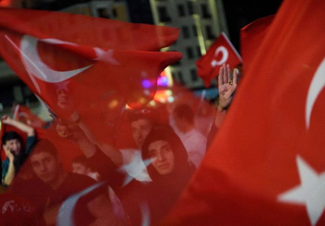 more than 100 000 people within the military police judiciary and education sector have been arrested suspended or sacked so far in a crackdown on those alleged to have links to turkey coup plotters photo afp