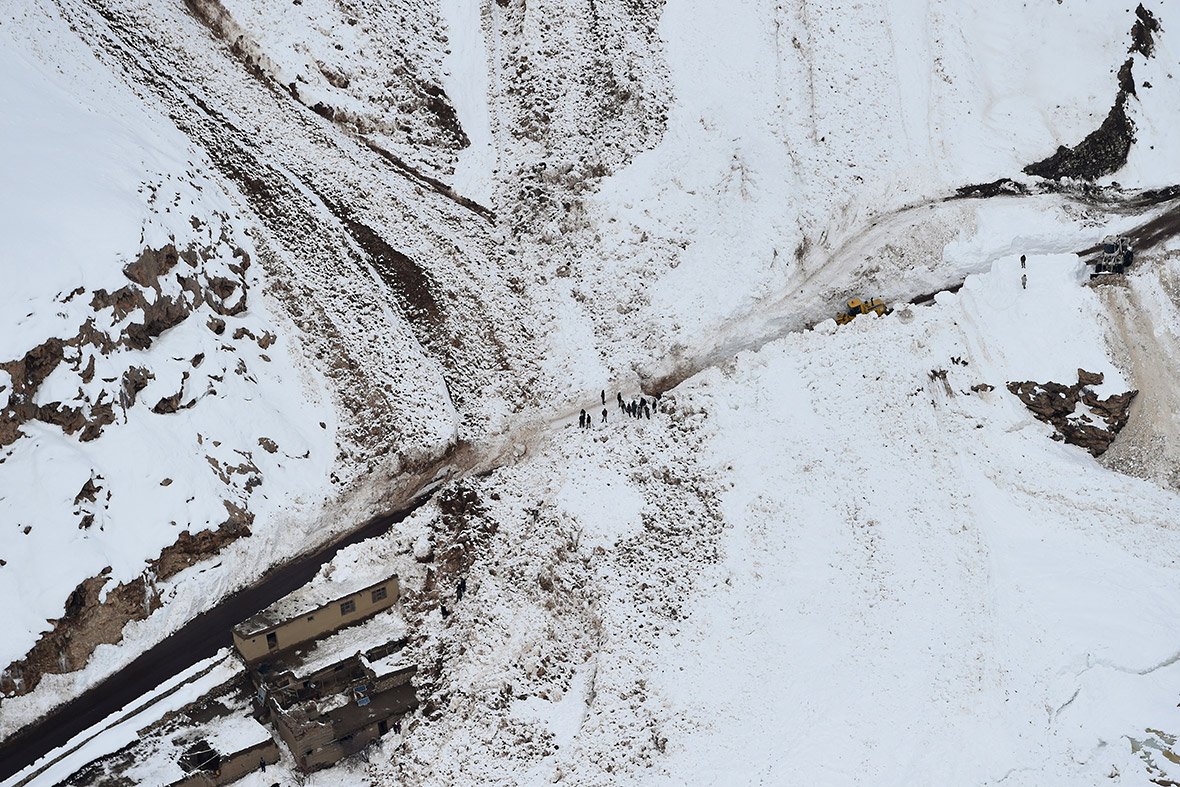 the inclement weather has wreaked havoc in the the country photo afp