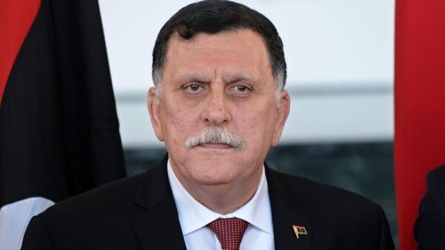 libya prime minister fayez al sarraj photo afp