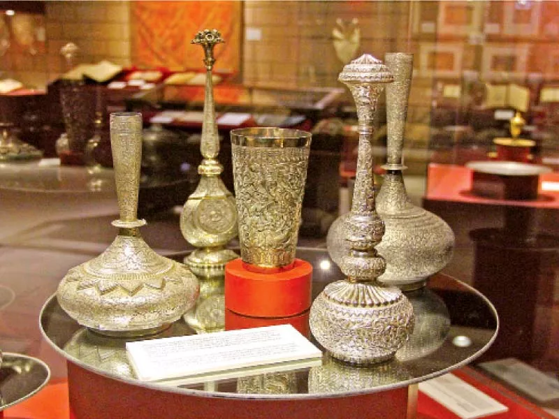 it took nearly six months to place the exhibition items on the floor of the gallery according to the curator fatima quraishi photo ayesha mir express