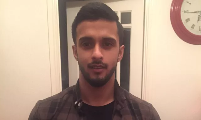 juhel miah was escorted from the aircraft by security personnel picture wales news service juhel miah was escorted from the aircraft by security personnel picture wales news service