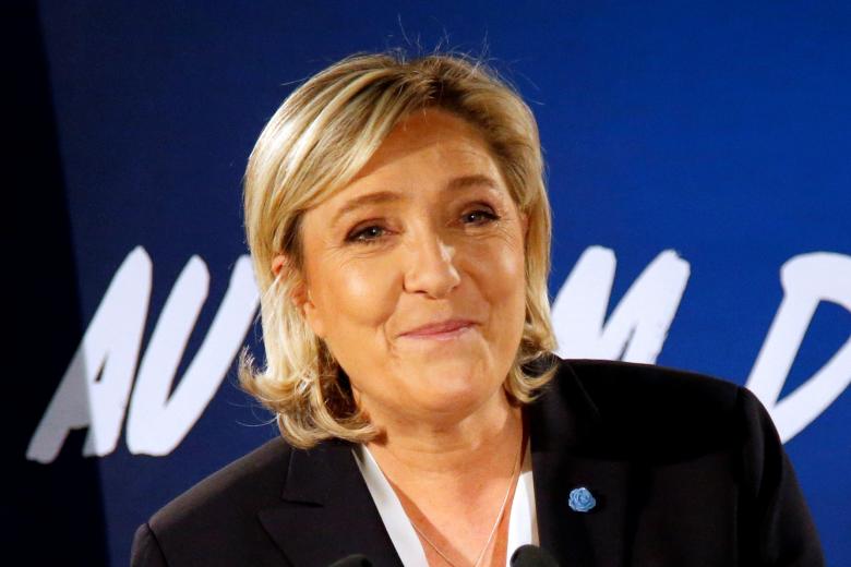 the leader of the french national party marine le pen photo reuters