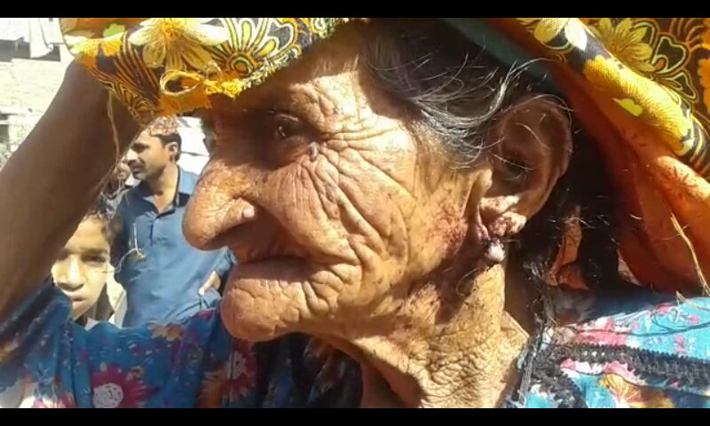 the victim is in her early 80s and lives alone in her hut photo nafees soomro express