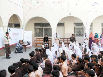 a wall in karachi where students practice journalism a wall in karachi where students practice journalism