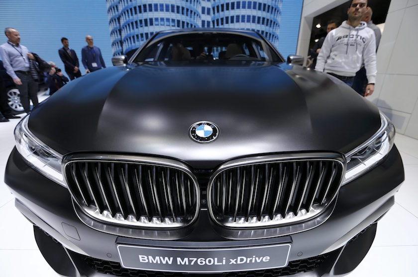 bmw aims to put 40 self driving test vehicles on the road this year photo reuters