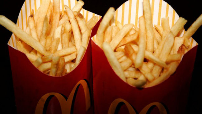 mcdonald s fries are not made to order hence the occasional soggy portion photo reuters