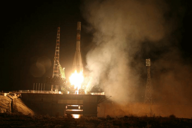 a russian progress ms 04 space cargo ship with food and supplies for the international space station blasts off from the launch pad at the baikonur cosmodrome kazakhstan december 1 2016 photo reuters file