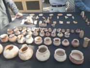 artifacts excavated at the chanhu daro archaeological site are put on display photo express artifacts excavated at the chanhu daro archaeological site are put on display photo express