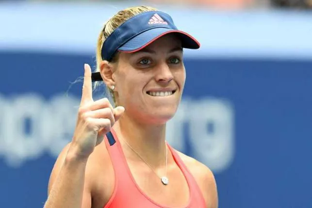 kerber will dethrone serena williams if she wins dubai tennis championships photo afp kerber will dethrone serena williams if she wins dubai tennis championships photo afp