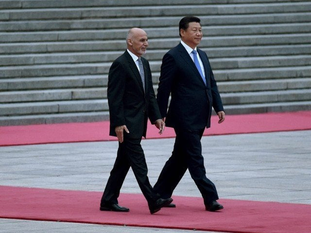 afghan president ashraf ghani with chinese president xi jinping photo reuters afghan president ashraf ghani with chinese president xi jinping photo reuters